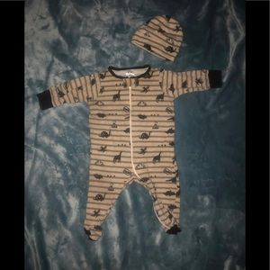 Baby boy Sleeper with hat